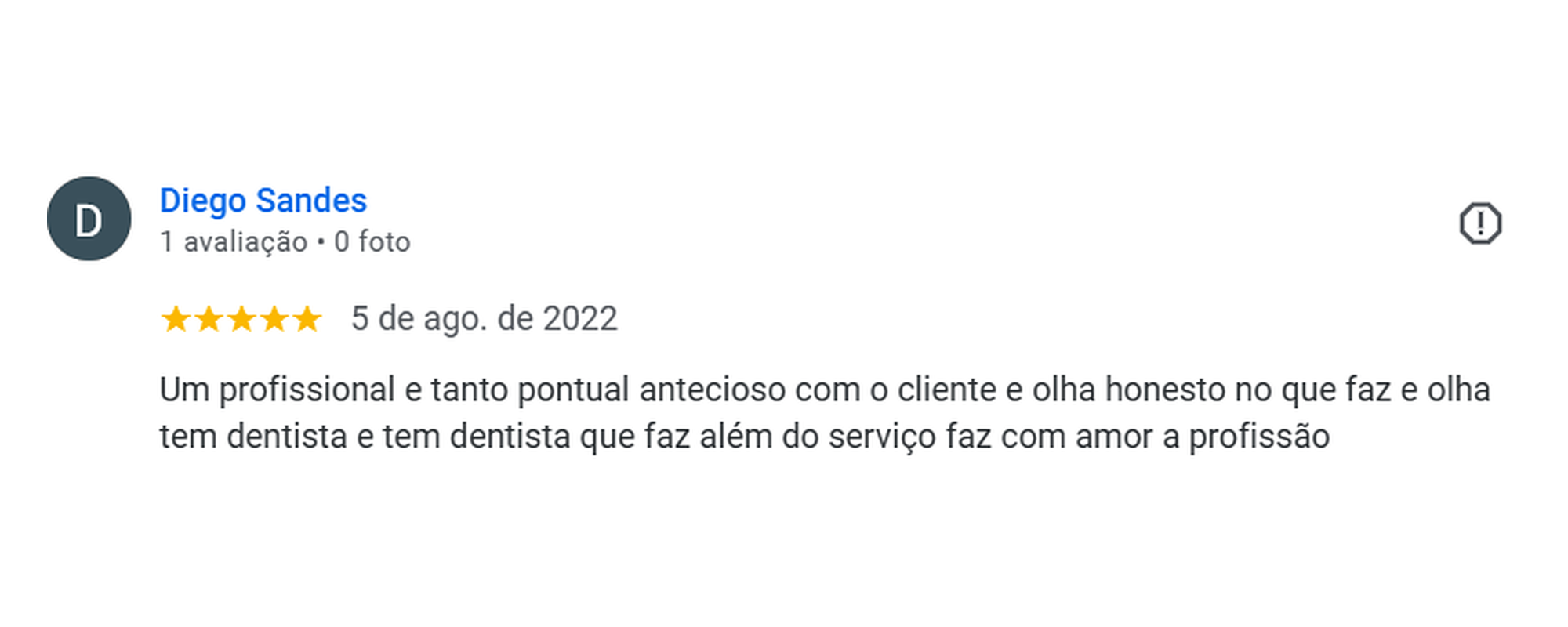 Avaliação de paciente